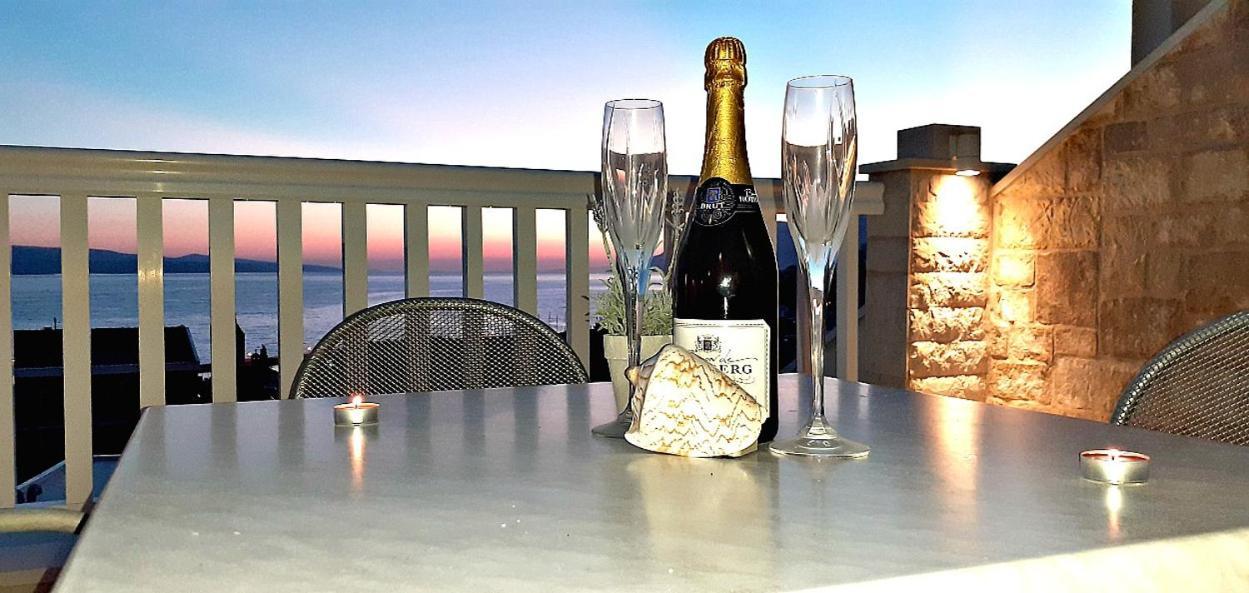 Apartments Villa Bonaca Baška Voda エクステリア 写真